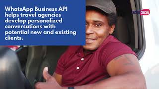 Develop personalized conversation with potential clients through WhatsApp business API
