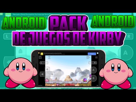 Como Descargar pack de juegos de kirby para android - YouTube
