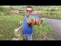 PESCANDO E FAZENDO UM MOLHO DE PEIXE PRA COMER COM CUSCUZ