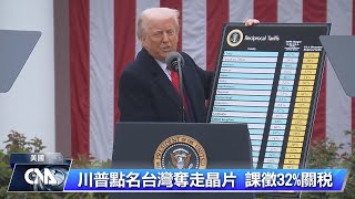 川普揮砍關稅大刀 重塑美國對待盟友方式