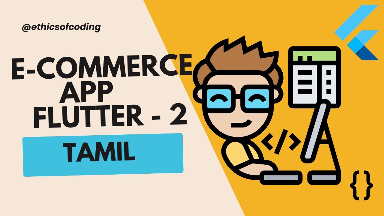 Flutter Complete Tutorial Tamil (2024) with E-commerce app | Flutter ...