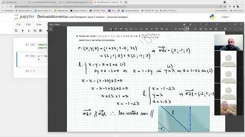 Derivada numérica Python