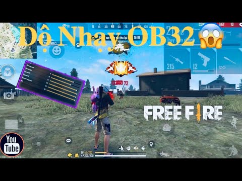 Video [FREE FIRE] Độ Nhạy OB32 Dành Cho Iphone 6,6s,6splus... - youtube