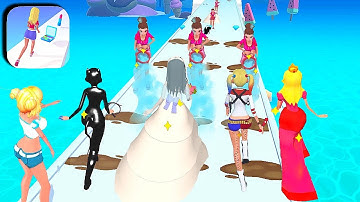 Makeover Run  All Levels Mobile Gameplay Walkthrough Android, iOS Game New Level 82 83