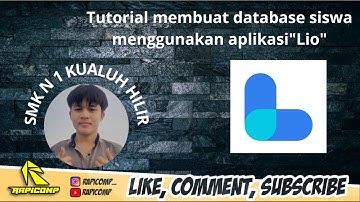 CARA MEMBUAT APLIKASI DATABASE SISWA DENGAN MENGGUNAKAN APLIKASI LIO BY.SAMUEL SAGALA SMKN1 TKJ