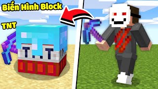 Minecraft nhưng bạn có thể Biến Hình thành Bất Kì Block nào