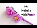 How to Make Nylon Stocking Flower Hair Clip