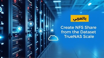 8 Create NFS Share from Dataset in TrueNAS Scale By Mustafa Mahmoud Arabic