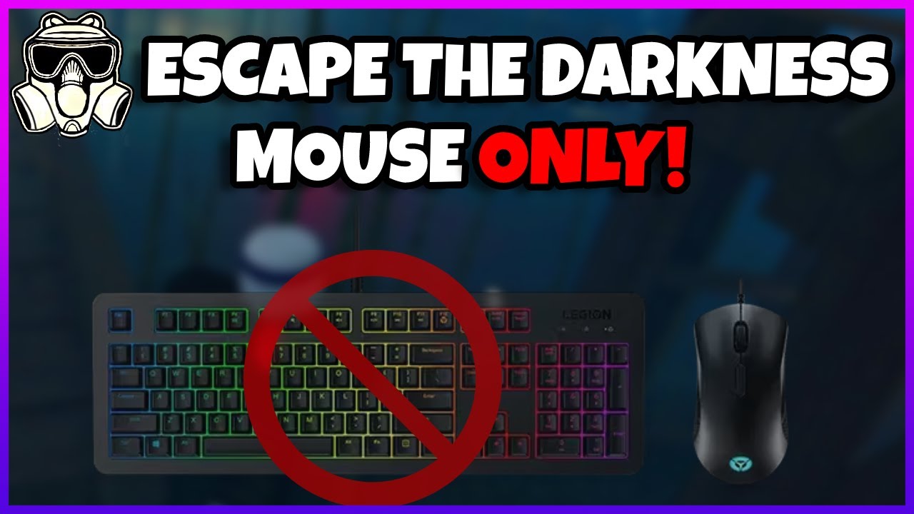 ESCAPE THE DARKNESS WITH ONE HAND (ROBLOX)