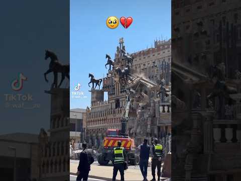 شاهد هدم أشهر فيلا في مدينة سلا فيلا السبوعة سلا Sale المغرب Maroc