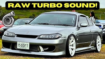 Nissan Silvia S15 PURE TURBO FLUTTER SOUND!!
