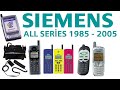 All Siemens Phones Evolution 1985 2005