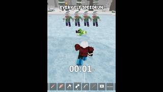 Every Elf Speedrun - 99 Nights in The Forest #99nightintheforest #99nights #roblox #trend