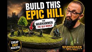 How to Build a Realistic Grass Hill for Warhammer: The Old World