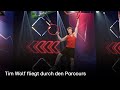 Tim Wolf fliegt durch den Parcours ins Halbfinale | Ninja Warrior Germany 2023