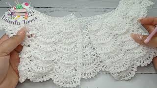 WOW!! MUY FÁCIL Y RAPIDO de Tejer Crochet👌 ¡Nuevo Patrón de Ganchillo! Te Encantara 🥰Tejerlo