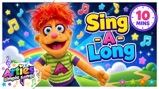 10 Mins Sing-A-Long | Artie's Simple Songs For Kids
