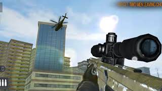 Chopper Landing : Main Mission of small valley : Sniper 3D screenshot 5