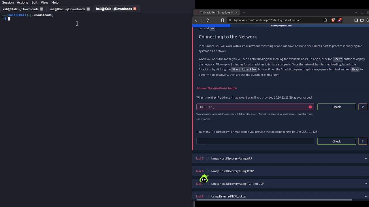 🔴 LIVE: Nmap Live Host Discovery | TryHackMe - YouTube