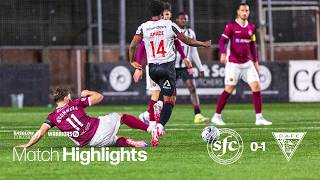 WarriorsTV || Highlights || Stenhousemuir 0-1 Dunfermline Athletic || William Hill Championship