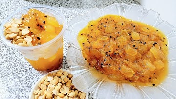 HẠT ĐÁC RIM CHANH DÂY KHÓM/Cách làm hạt đác rim chanh dây và khóm dẻo ngon cho ngày nắng nóng#756