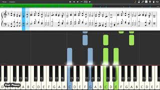 In the Bleak Midwinter (Cranham) - Piano tutorial and cover (Sheets + MIDI)