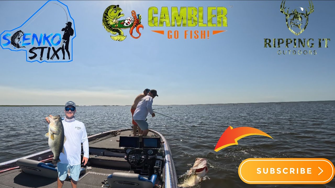 Bass fishing Lake Okeechobee’s biggest community hole…(I catch a GIANT)