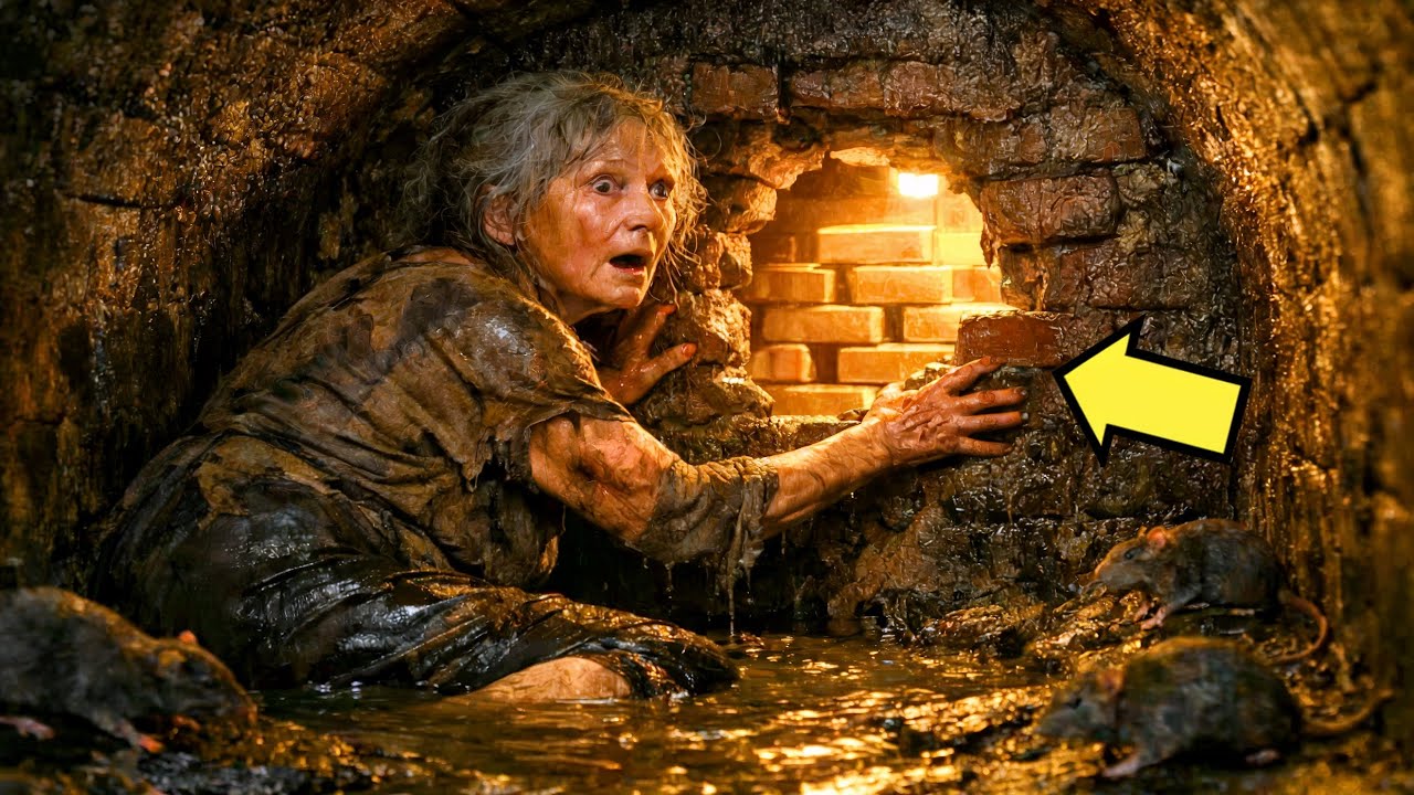 IDOSA FOI ABANDONADA PELA FILHA NO ESGOTO… MAS O QUE ELA ENCONTROU LA…