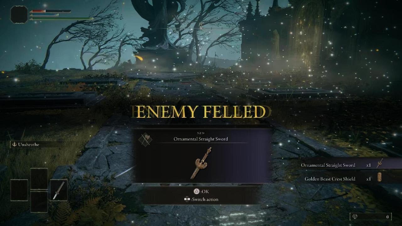 ELDEN RING Tutorial boss Grafted Scion kill YouTube