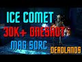 2933k ice comet oneshot pvp build  magicka sorcerer  eso deadlands