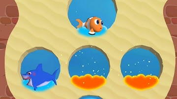 Save The Fish Dig This! | Save The Fish Game | Fishdom Android Gameplay