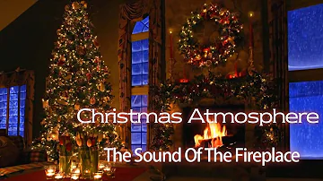Christmas Ambience 🎄 | Snow Scene And Crackling Fire Sounds 2