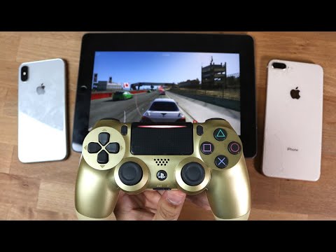 How To Connect PS4 Controller To IPhone / IPad! (iOS 13)
