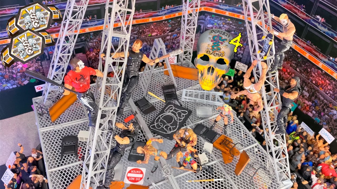 Deadly Games Action Figure Match — Щит против Дьявола, Блэк против Риддла, РВД против Стинга и Дарби