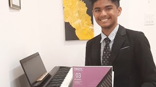 Trinity Grade 3 piano exam 2025