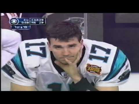 Super Bowl 38 Carolina Panthers vs New England Patriots Final Drive (2004)