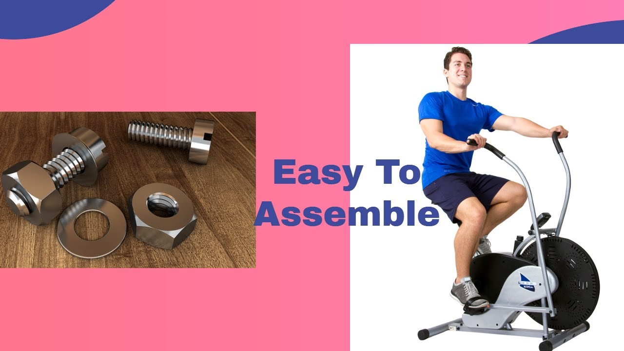 How to Assemble Body Rider Exercise Upright Fan Bike | Step By Step