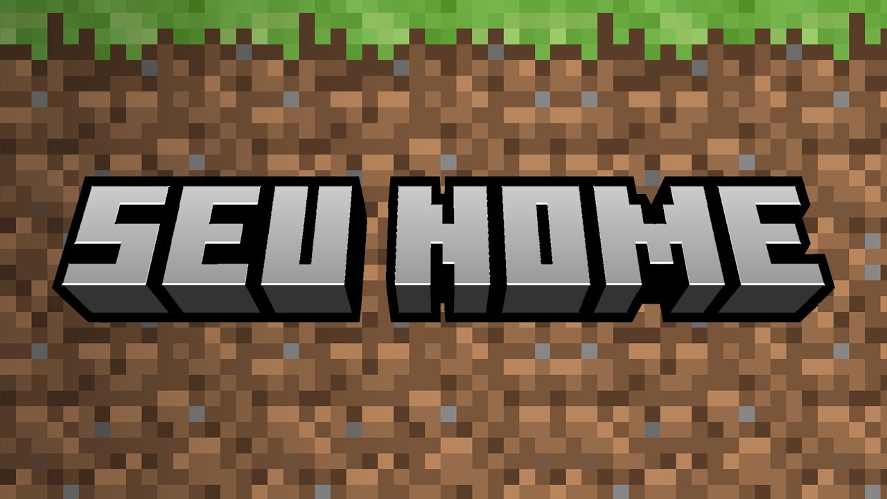 INCRÍVEL! Como Fazer Logos de Minecraft Pelo Celular ou PC