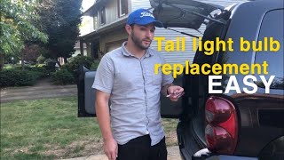 How To Change A Tail Light On A Jeep Liberty 2005-2007. - Quick Fix for Tail And Brake Light On Jeep