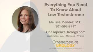 Everything You Need to Know About Low Testosterone Presented by Melissa H. Mendez, MD