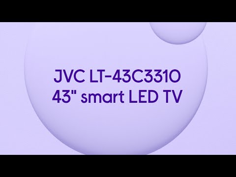 JVC LT-43C3310 43" Smart Full HD HDR LED TV - Product Overview