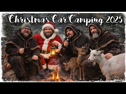 🧑‍🎄We're cooking a 3-course meal at the Christmas Car Camping event 2025 🏕️