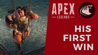 MY FRIEND'S FIRST WIN ON APEX (Español / English)| APEX LEGENDS PS4 | CaliGuerrero