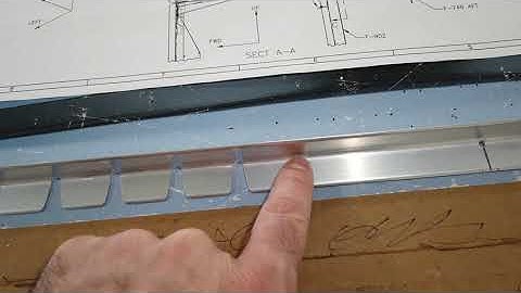 Vans RV 7 HINT Video Top Fuselage Tip Up Canopy