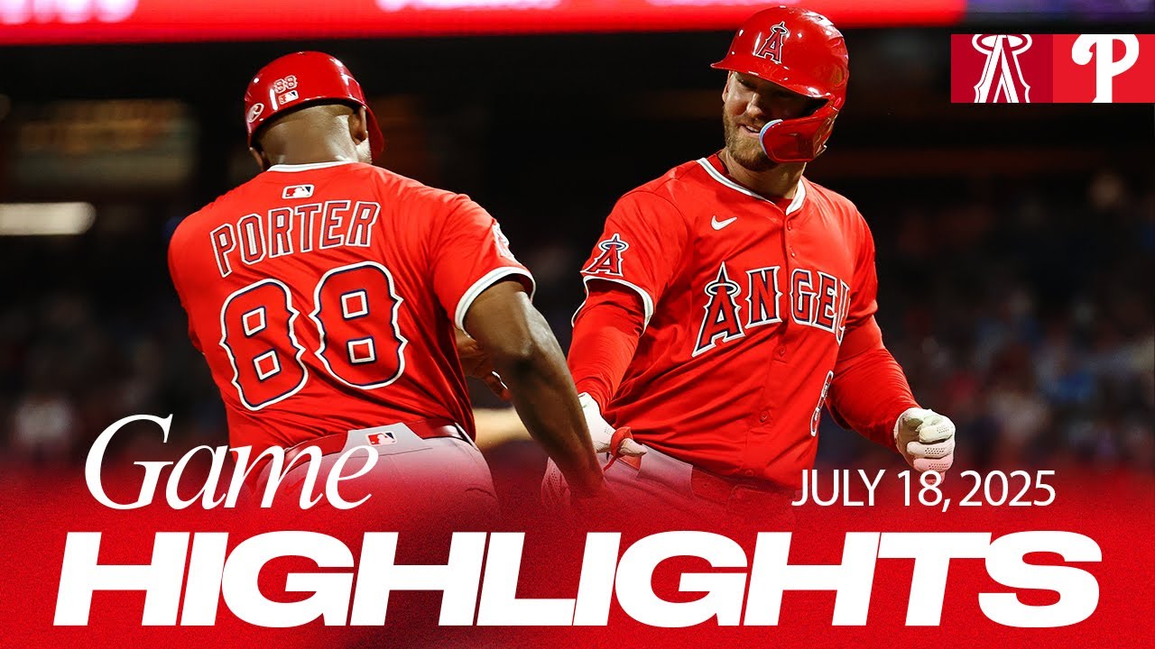 Angels vs. Phillies Game Highlights (7/18/25) | MLB Highlights