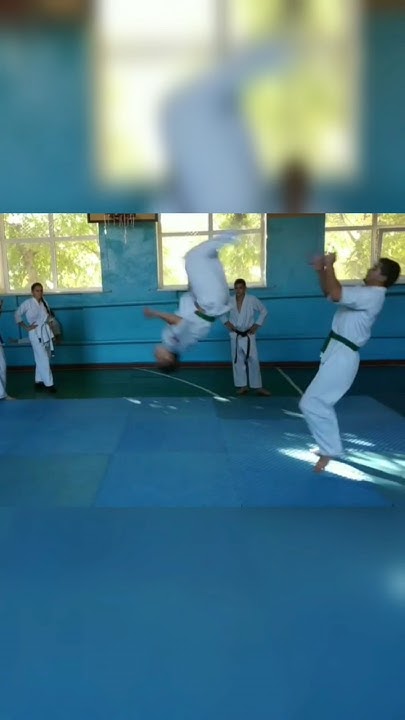 Ударка з Акробатичними трюками 🔥🥋 #karate #makotokaikarate #sport # ...