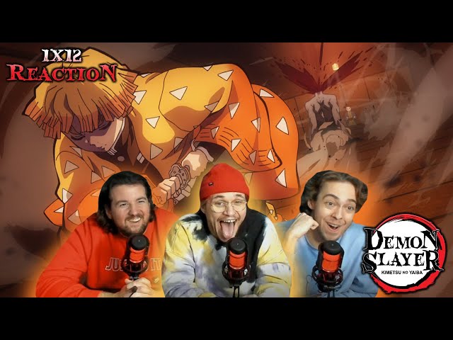 Anime Noobs watch Demon Slayer 1x14  The House with the Wisteria Family  Crest Reaction 