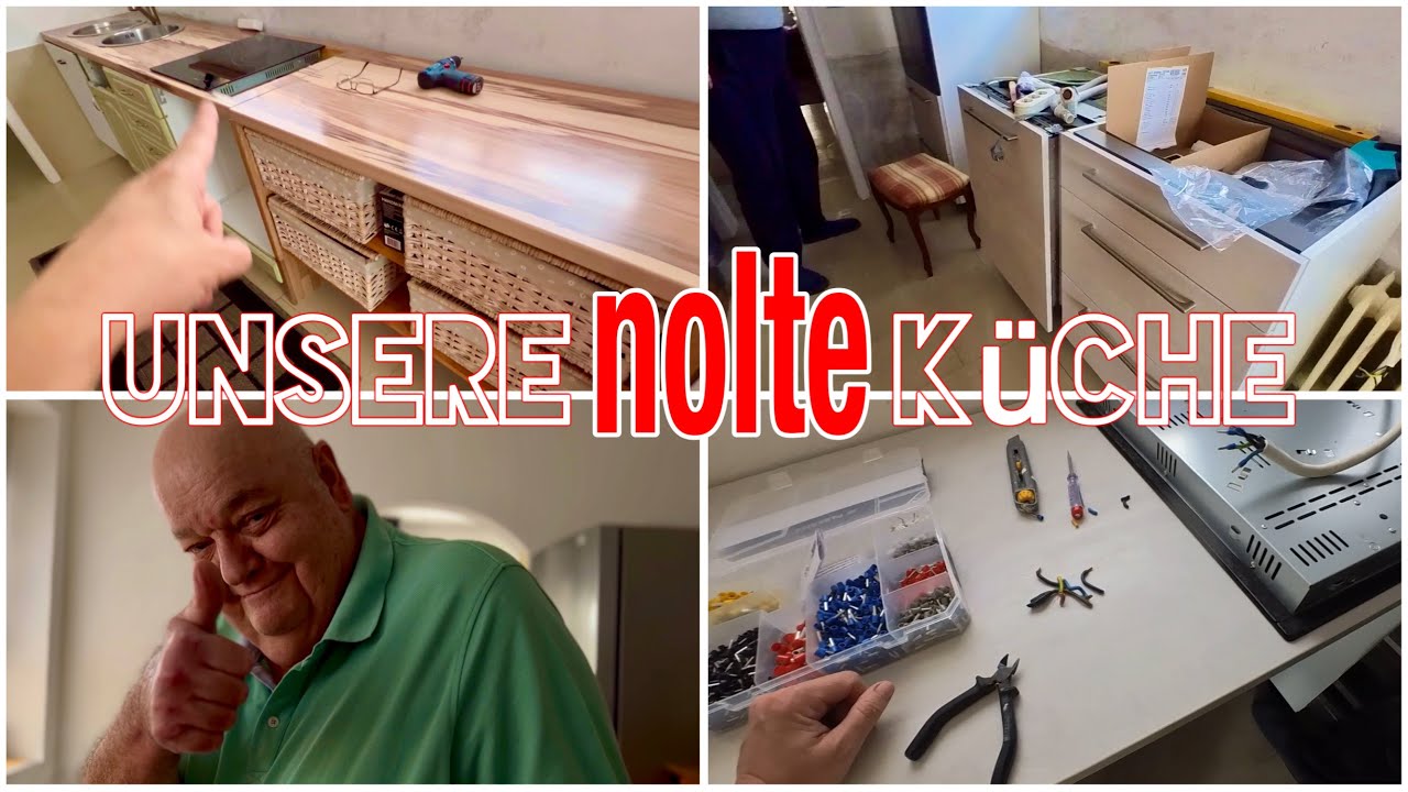 Alte Küchenmöbel ausbauen und neue Küchenmöbel einbauen