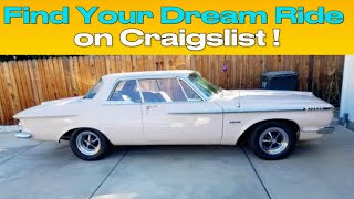Craigslist Classic Cars Best Deals & Hidden Gems You Might Have Missed!