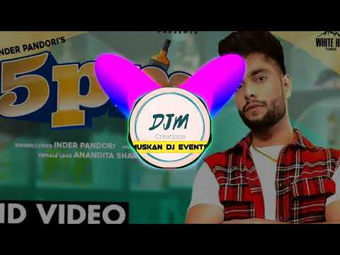 5 Waje Dil Tuttya Remix by Dj Muskan Narwana | Inder Pandori | Dj Muskan Narwana | 5 pm remix